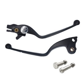 LE LEFOSSI Motorcycle Brake Clutch Hand Lever Sets Pairs Compatible with/for Indian Chief Classic Vintage Dark Horse Roadmaster 2018 2019 2020 2021 Black