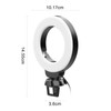 Mini 4 Inch LED Ring Light Clip-on Laptop Video Conference