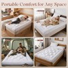 5 Inch Twin Size Memory Foam Mattress Topper, Breathable Cooling