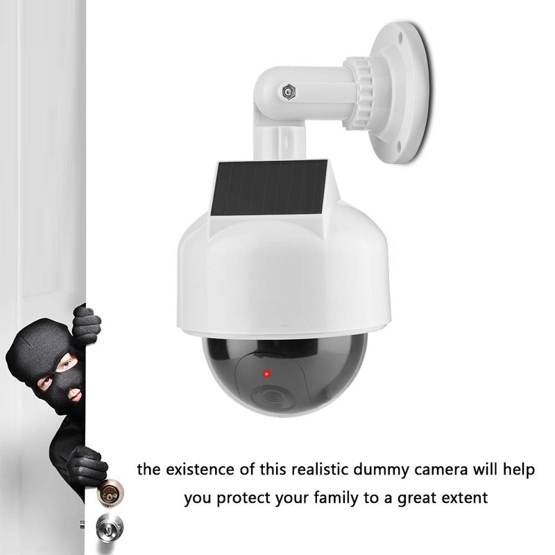 Topiky Dummy Camera, Waterproof Wall Mounted Dummy Camera Indoor &