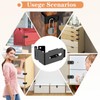 Mixizigoz 90 Degree Hasp Lock Latch, Right Angle Safe Padlock