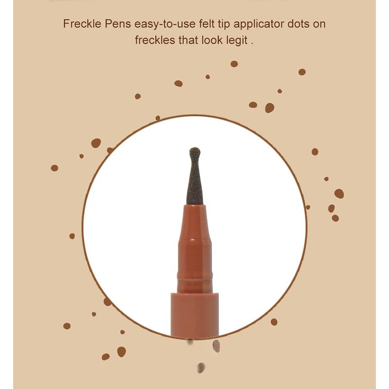 Dau Dau Freckle Pen 4 Colors Available, Natural Lifelike Freckle