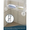 Consumest Over The Door Shower Caddy - 4 Tier Adjustable