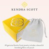 Kendra Scott Gina Seamless Huggie Earrings in 14K White Gold,