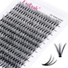 Lash Clusters 12-18mm Mix Individual Lashes Cluster Black Volume Eyelash