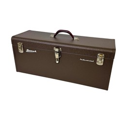 Homak 24-Inch Industrial Steel Toolbox, Brown Wrinkle Powder Coat, BW00200240