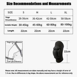 SNZ Sports Knee Pads for Volleyball, Handball, Daily Warmth, Dance, Yoga & Fitness - Breathable Knee Pads with Shock Absorption, Non-Slip Grip, Unisex (1 Pair, Black)