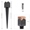Insaga 4x4 Fence Post Anchor Ground Spike 23'' x 3.7''