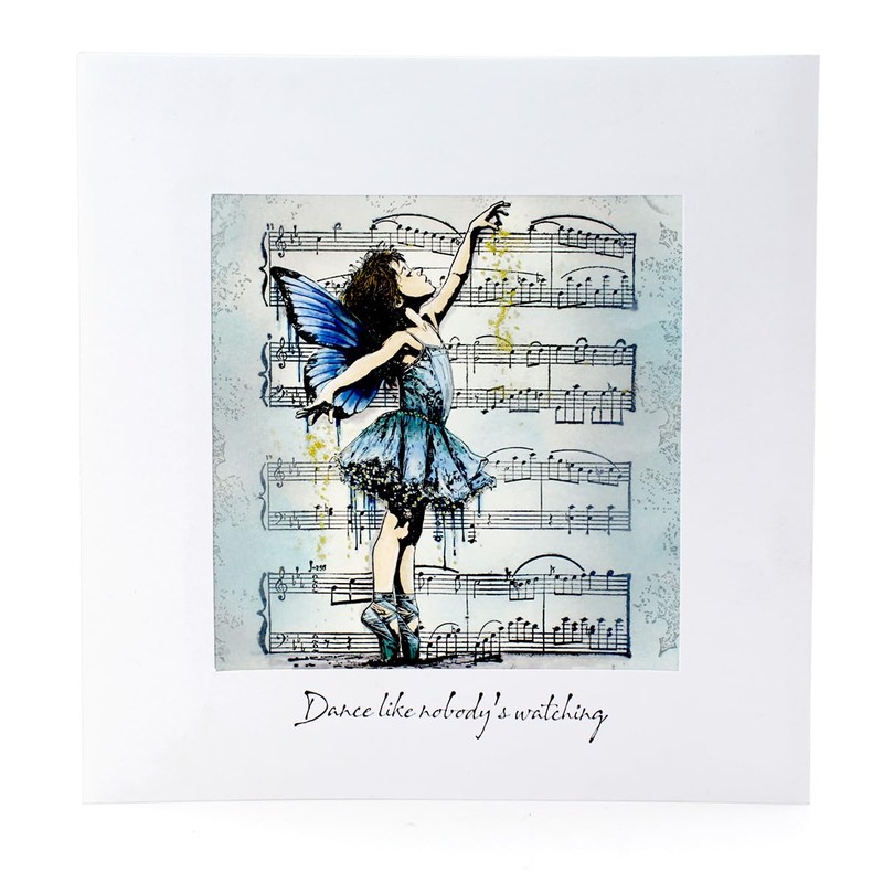 Cosmic Shimmer Dance Pre Cut Rubber Stamp Set by Andy