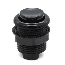 DIY Retro Arcade One Piece Design 28mm Concave Buttons Switch For Arcade1Up - Black