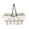 Wire Fabric Basket SS FW-702-IV