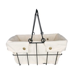 Wire Fabric Basket SS FW-702-IV