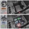 RUNROAD Center Console Organizer Tray Compatible with 2019-2022 Chevy Silverado
