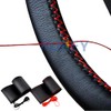 XUKEY DIY Car Hand Sewing Steering Wheel Cover 15" 38cm