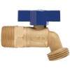 NIBCO Fig No QT56X, 1/2 in. Brass Hose Bibb, Quarter