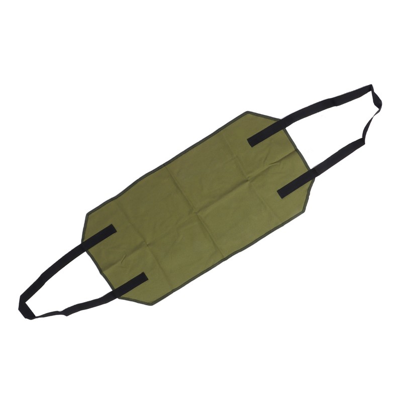 Large Canvas Firewood Carrier Log Bag Indoor Fireplace Log Carrier