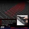 ds-auto-parts Fit For 2012-2015 Honda Civic 3D Floor Mats Set