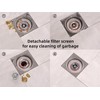 Floor Drain backflow Preventer-2 pcs Prevent backflow, （1.4-2.4 in ）