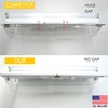MODERN WAVE - Adjustable Magnetic Heat and Air Deflector for