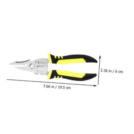 LIFKOME 1Pc Multifunction Plier Tool Three One Wire Stripper Scissor for Electricians Durable Design Slip Handle for Household and Professional Use
