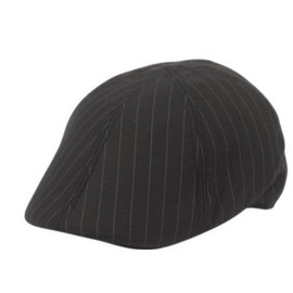 Epoch hats company Men's 6 Panel Linen Duckbill Ivy Hat (S/M, IV2772BLACK)