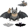 MorisMos Giant Bat Teddy Soft Toy, 80cm Mom Bat with