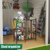 keomaisyto Garden Tool Organizer for Garage Organization, 3 Tier Yard