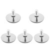 kwmobile Replacement Office Chair Gliders (Set of 5) - 11mm