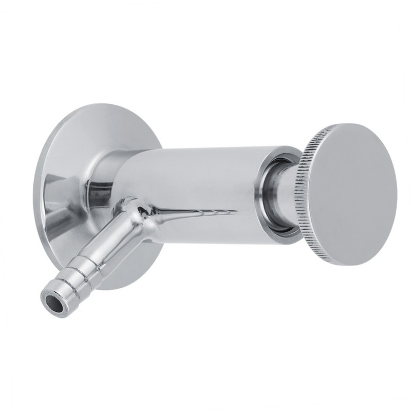 1pc 2inch(50.5mm) Ferrule Sanitary Stainless Steel SUS304 Sampling Valve