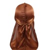 Silky Satin Durags for Men (Coffee)