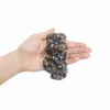 Burnaby Mocha Round Charcoal Scrunchie / 버나비 모카 라운드 차콜