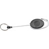 10 Piece Ski Pass Holder Black Transparent With Keyring, ID