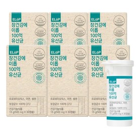 G-Irop 10 billion lactic acid bacteria probiotics 30 capsules x 6 bottles (6-month supply) / G이롭 100억 유산균 프로바이오틱스 30캡슐X6병 (6개월분)