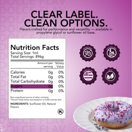 Dolce Flav Lavender Flavoring – 32 oz. – Premium Oil-Based Extract for Chocolates, Confections, Baked Goods & Floral-Inspired Desserts | Ideal for Artisan Bakers & Chefs