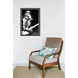 Iconic Imagery Eric Clapton Poster, Smoking, Wearing Sunglasses