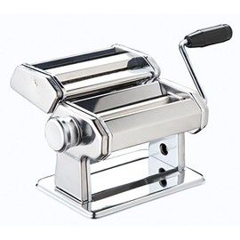 Manual 6" Professional Grade Pasta,Spaghetti, Fettuccine, Linguine, Tagliolini Maker 0.3mm to 2.5mm Thick Stainless Steel
