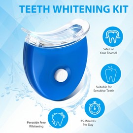Teeth Whitening Set, Teeth Whitening Essence, Professional Teeth Whitening Set, for Bleaching Teeth, Smoke Stains, Black Teeth