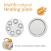 Calentador para materiales dentales, con temperatura ajustable y silicona antidesgarro