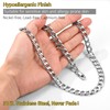 Prosteel Silver Necklace Chain Stainless Steel Jewelry Men Man Chain