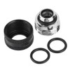 Richer-R Compression Fitting, PC Water Cooling Brass Compression Fitting, 4/6