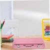 jojofuny Mini Briefcase Business Card Holder Card Case Portable Id