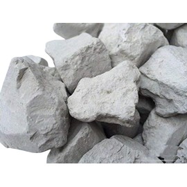 Gray Edible Clay Chunks Natural for Eating, 4 oz (113 g)