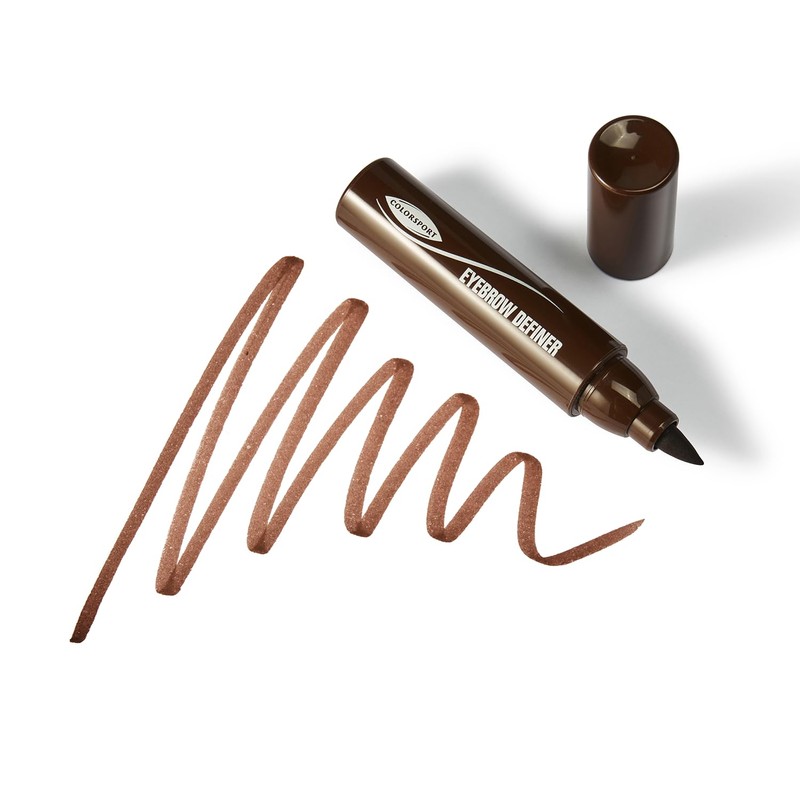 Colorsport Eyebrow Definer in Brown - Natural Colour, Long-Wearing Formula,