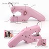 Hand Sewing Machine with Double Thread, Portable Electric Mini Sewing
