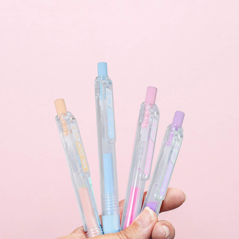 AIHAO Drawing Gel Ink Pens,Fine Point 0.5mm, Milky Colors, Journaling,