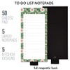 5 Pack Magnetic Lemons Bloom Daisy Scandi Notepads for Fridge