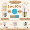 GFLSD E17 LED Bulb Dimmable,E17 Intermediate Base,T7 4W 40W Incandescent