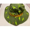 Wonder Nation Boys Sun Hat Bucket One Size Green Dino