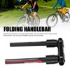 MechKit Folding Bike Handlebar, 90 Degree Foldable Aluminum Alloy Quick