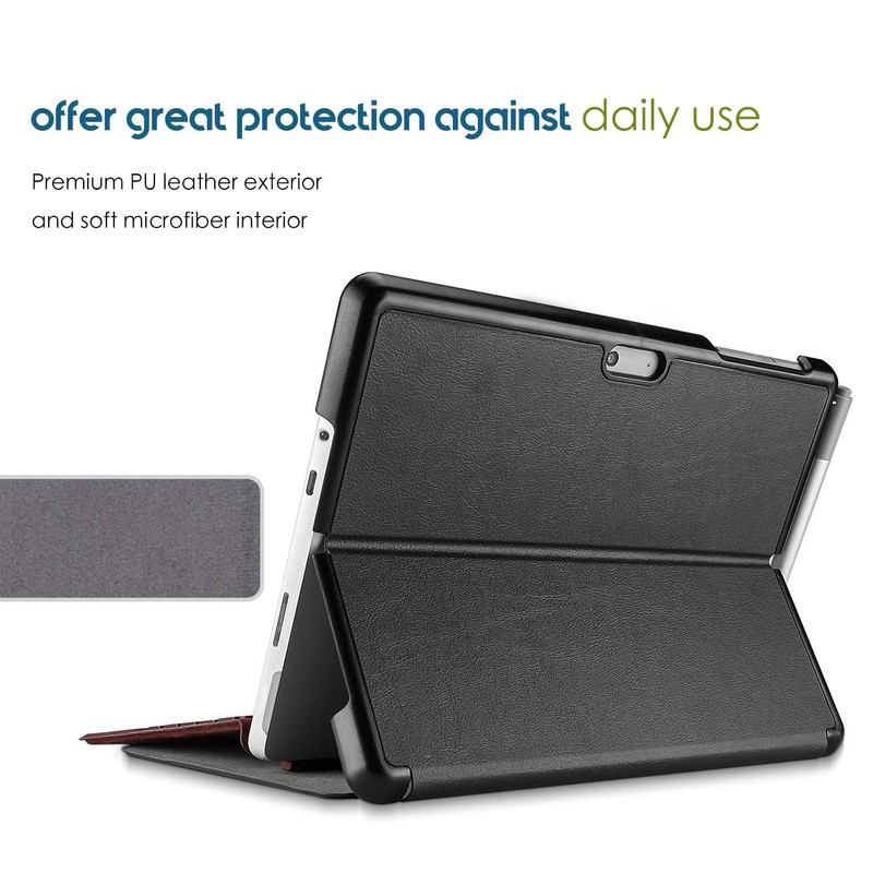 ProCase Slim Light Smart Cover Stand with Built-in Pen Holder,